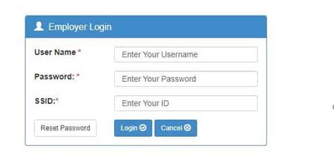 ssf portal.
